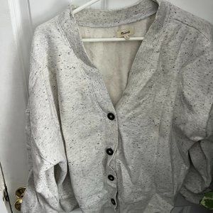 Madewell, Cardigan sweatshirt, size XL